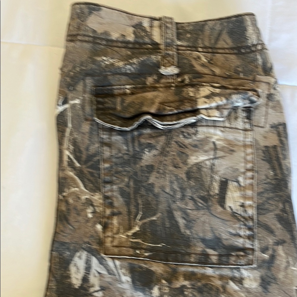 Hollister camo cargo jeans.They were worn one time